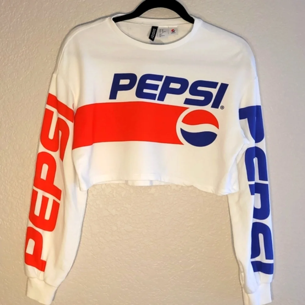 PEPSI CROP TOP LONG SLEEVED X SMALL - Picture 2 of 4